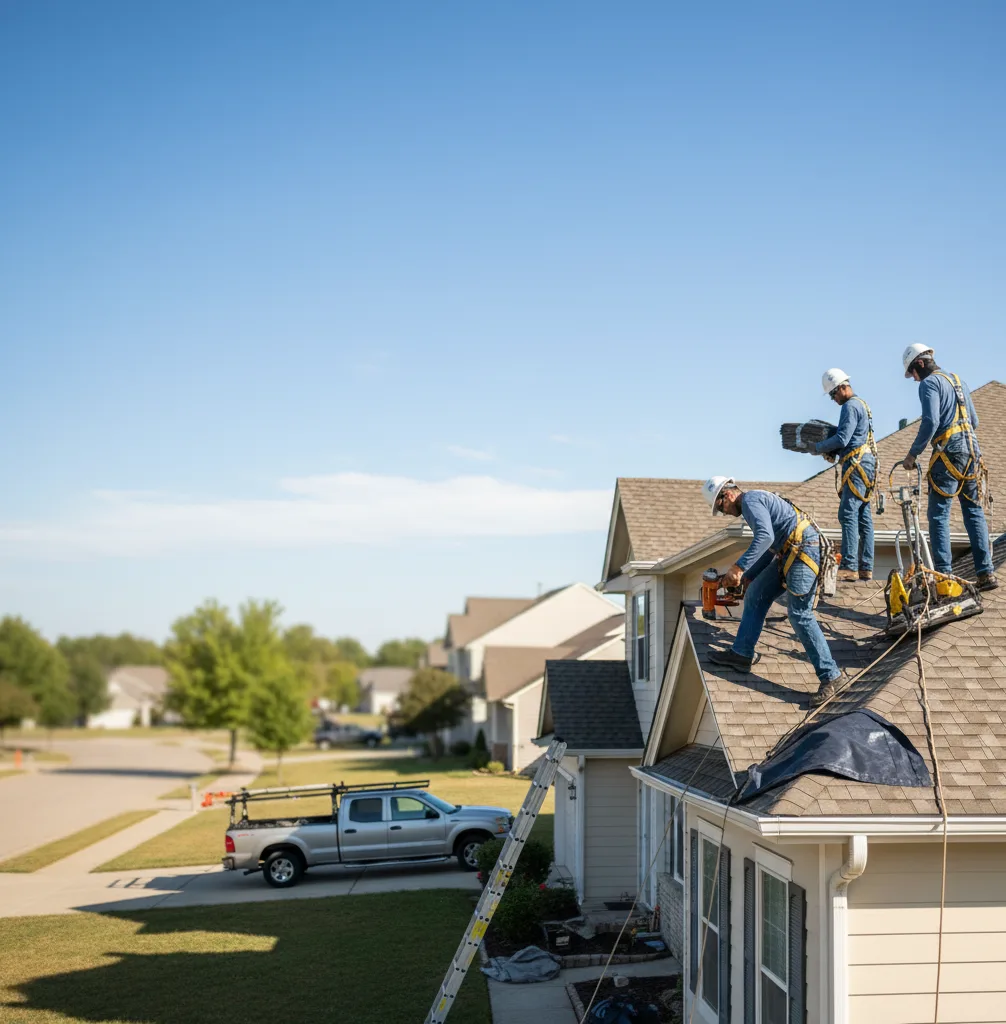 Roof Repair in Leeper